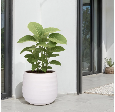 Marta Planter Pot — White — Planters