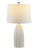 Kayden Table Lamp — Ivory — Table Lamps