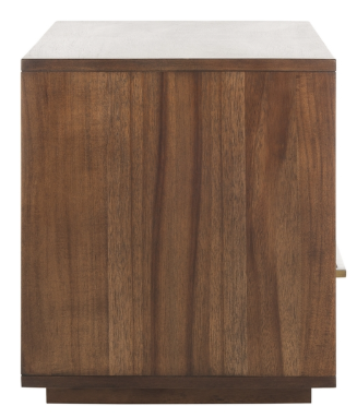 Poesy 1 Drawer Nightstand — Brown — Nightstands