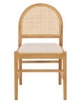 Laylie & Leather Chair — Natural (Set of 2) — Dining Chairs