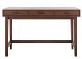 Hawthorn 3 Drawer Desk — Brown — Desks