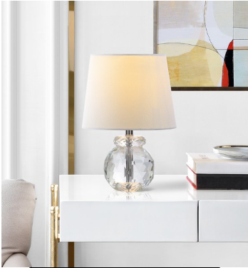Eunice 13-Inch H Table Lamp — Clear — Table Lamps