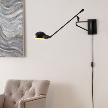 Moxley Wall Sconce — Black — Wall Sconces
