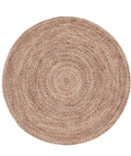 Braided Rug — Natural — Rugs