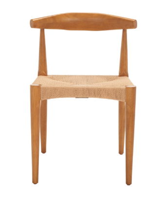 Dagney Woven Dining Chair — Walnut Body — Dining Chairs