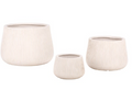 Sara Planter Pot Set Of 3 — Beige (Set of 3) — Planters