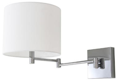 Lillian Wall Sconce — Chrome (Set of 2) — Wall Sconces