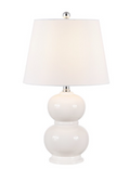 Everlee Table Lamp — Ivory — Table Lamps