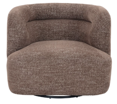 Joangela Swivel Chair — Dark Brown — Accent Chairs