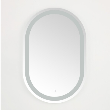 Crosby LED Mirror — Silver — Mirrors