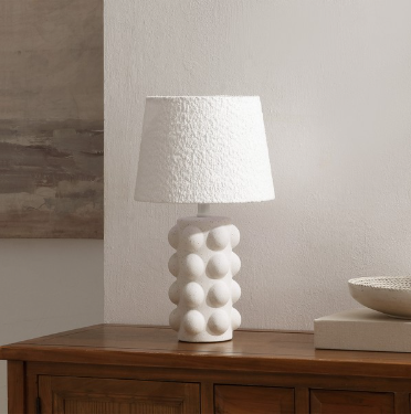 Milou Table Lamp — White — Table Lamps