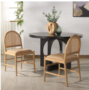 Laylie And Dining Chair — Tan (Set of 2) — Dining Chairs