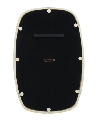 Raelee Aluminum/Mdf Mirror — Ivory — Mirrors