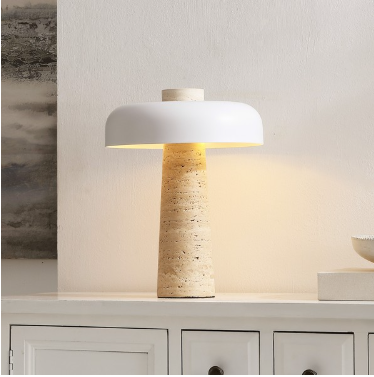 Lela Table Lamp — Natural — Table Lamps