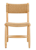 Hylos Rope Dining Chair — Natural (Set of 2) — Dining Chairs