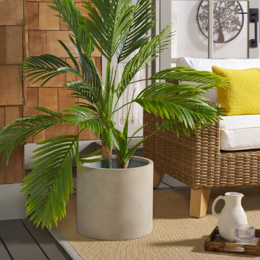 Alia Planter Pot — Beige — Planters