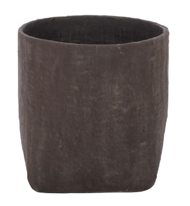 Cana Square Planter Pot — Brown — Planters