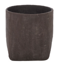 Cana Square Planter Pot — Brown — Planters