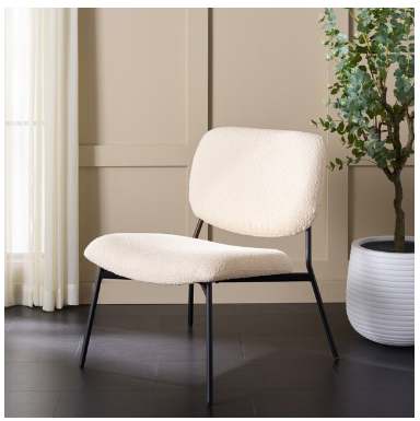 Allcal Accent Chair — Cream — Accent Chairs