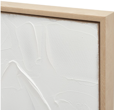 The Minimalist Framed Wall Art — White — Wall Art