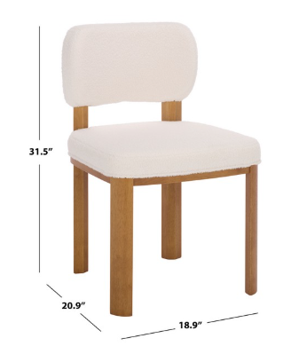 Hyden Dining Chair — White — Dining Chairs