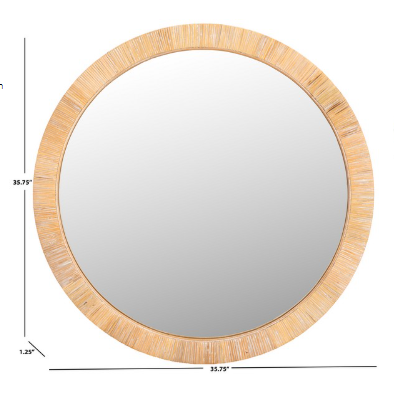Mila Mirror — Natural — Mirrors