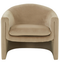 Laylette Accent Chair — Light Brown — Accent Chairs