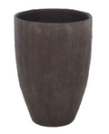 Cana Pedestal Planter Pot — Brown — Planters