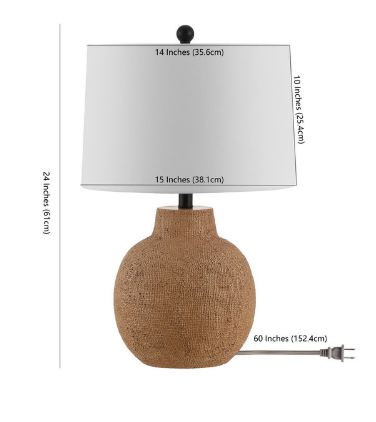 Acer Table Lamp — Brown — Table Lamps
