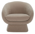 Kiana Modern Accent Chair — Light Brown — Accent Chairs