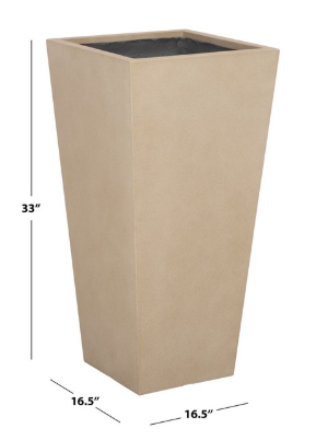 Paloma Large Planter — Beige — Planters