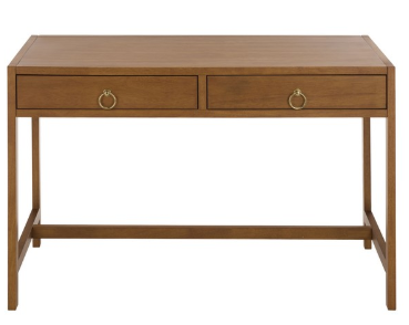 Esther 2 Drawer Desk — Walnut — Desks