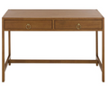 Esther 2 Drawer Desk — Walnut — Desks