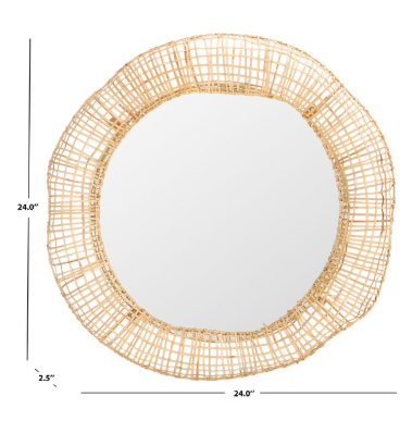 Alia Mirror — Natural — Mirrors
