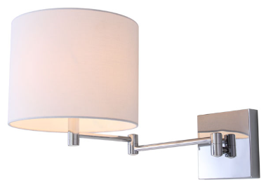 Lillian Wall Sconce — Chrome (Set of 2) — Wall Sconces