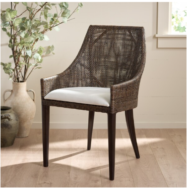 Maro Arm Chair — Dark Brown — Accent Chairs