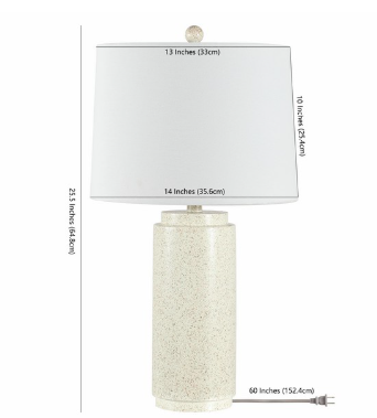 Silla Table Lamp — White — Table Lamps