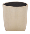 Cana Square Planter Pot — Beige — Planters