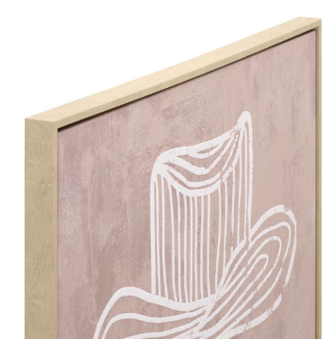 The Stranger 30" X 40" Wall Art — Mauve — Wall Art