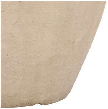 Cana Pedestal Planter Pot — Beige — Planters