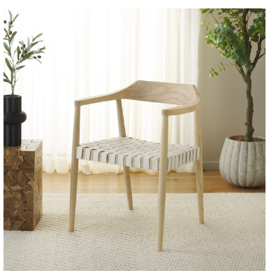 Amycus Accent Chair — Natural — Accent Chairs