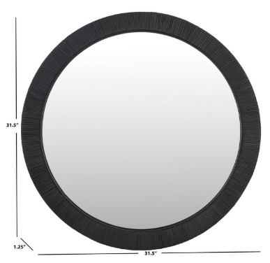 Nellie Mirror — Black — Mirrors