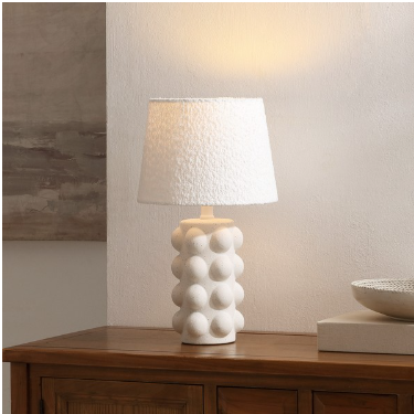 Milou Table Lamp — White — Table Lamps