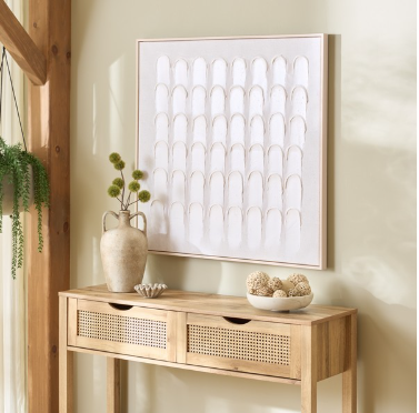 Quiet Code Wall Art — White — Wall Art