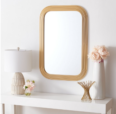 Ahna Mirror — Gold — Mirrors