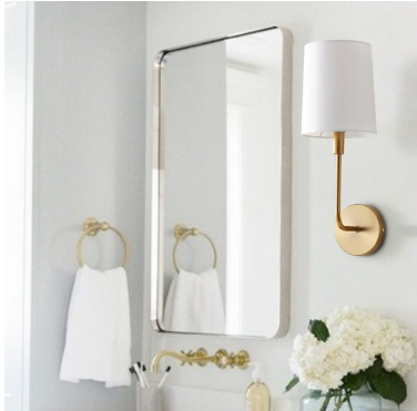 Jaxson Wall Sconce — Brass Gold — Wall Sconces