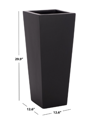 Paloma Planter — Black — Planters