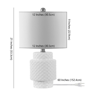 Sonter Table Lamp — White (Set of 2) — Table Lamps