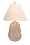 Isaura Table Lamp — Light Grey — Table Lamps