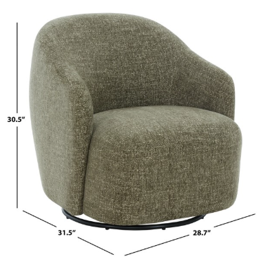 Peltra Accent Chair — Olive Green — Accent Chairs